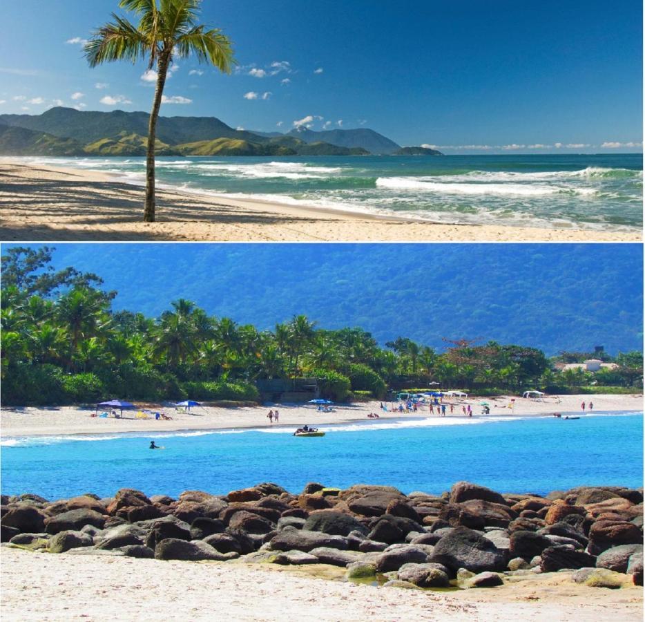 Sun Flat Maresias !! 2 Quartos Piscina Churrasqueira Wifi Estacionamento 230M Da Praia São Sebastião Exterior foto