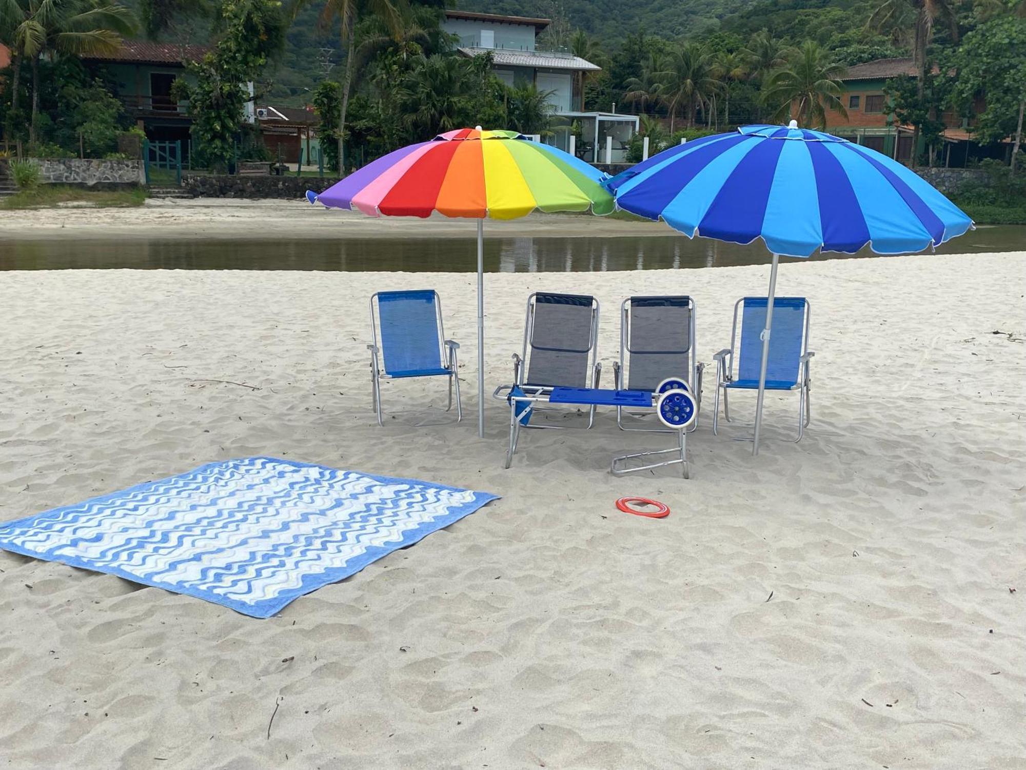 Sun Flat Maresias !! 2 Quartos Piscina Churrasqueira Wifi Estacionamento 230M Da Praia São Sebastião Exterior foto